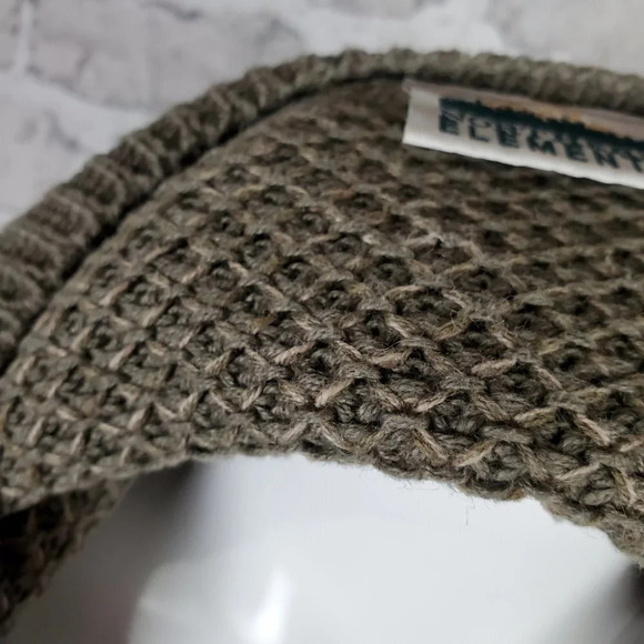 Vintage 80s Northern Elements Oversized Shaker Sweater Olive Green  Men's XL - Picture 13 of 13